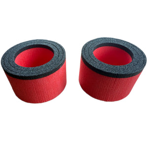 T5 CUPPY RED/BLACK (6mm) REPLACEMENT FOAM INSERTS