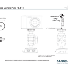 Load image into Gallery viewer, SCANSTRUT Standard ¼” thread mount RL-511
